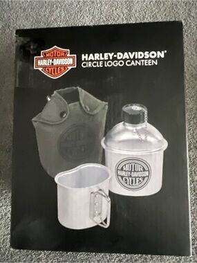 Harley-Davidson Canteen / Bowl Set , New with Tag